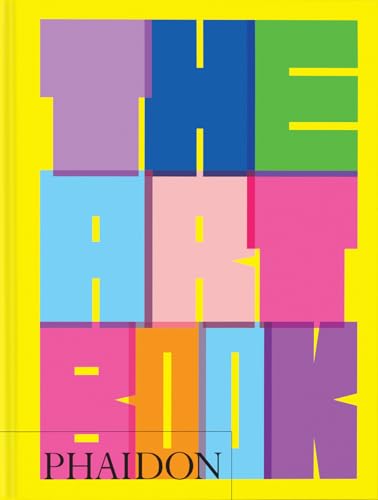 Colorful, geometric book cover with the title “The Art Book” in large letters.