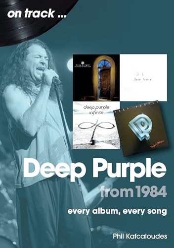 Book cover featuring Deep Purple, album art, and singer Ian Gillan.