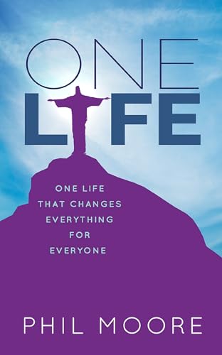 Book cover: "One Life" with a silhouetted figure on a hilltop.