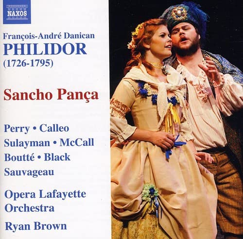 CD cover featuring a man and woman in historical costumes on a stage.