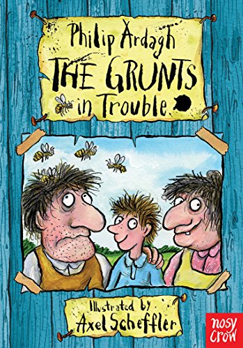 Book cover: three cartoon Grunts with bees, illustrated by Axel Scheffler.