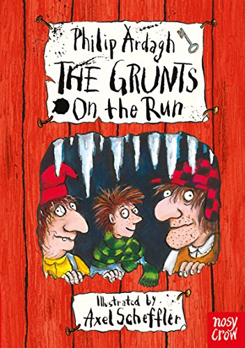 Book cover: three cartoon characters peeking from a cave opening.