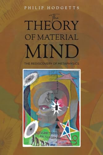Book cover: “The Theory of Material Mind” with abstract art.