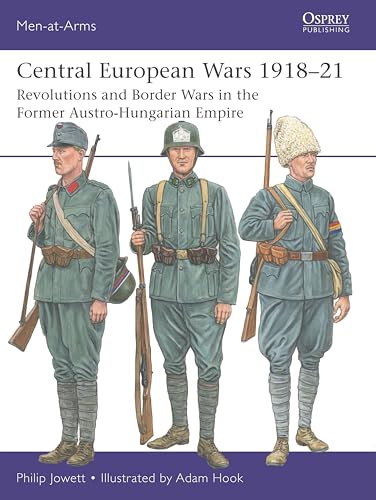 Book cover depicting soldiers from Central European Wars, 1918–21.