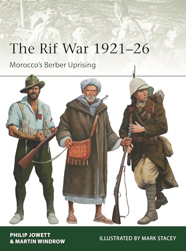 Book cover depicting three soldiers from the Rif War, 1921-26.