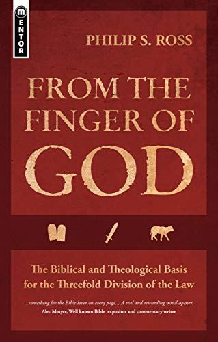 Book cover: "From the Finger of God" by Philip S. Ross, red background.
