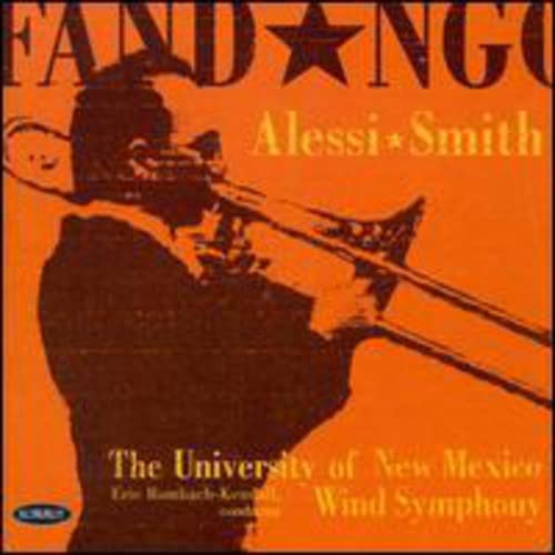 CD cover featuring a silhouetted trombonist against an orange background.