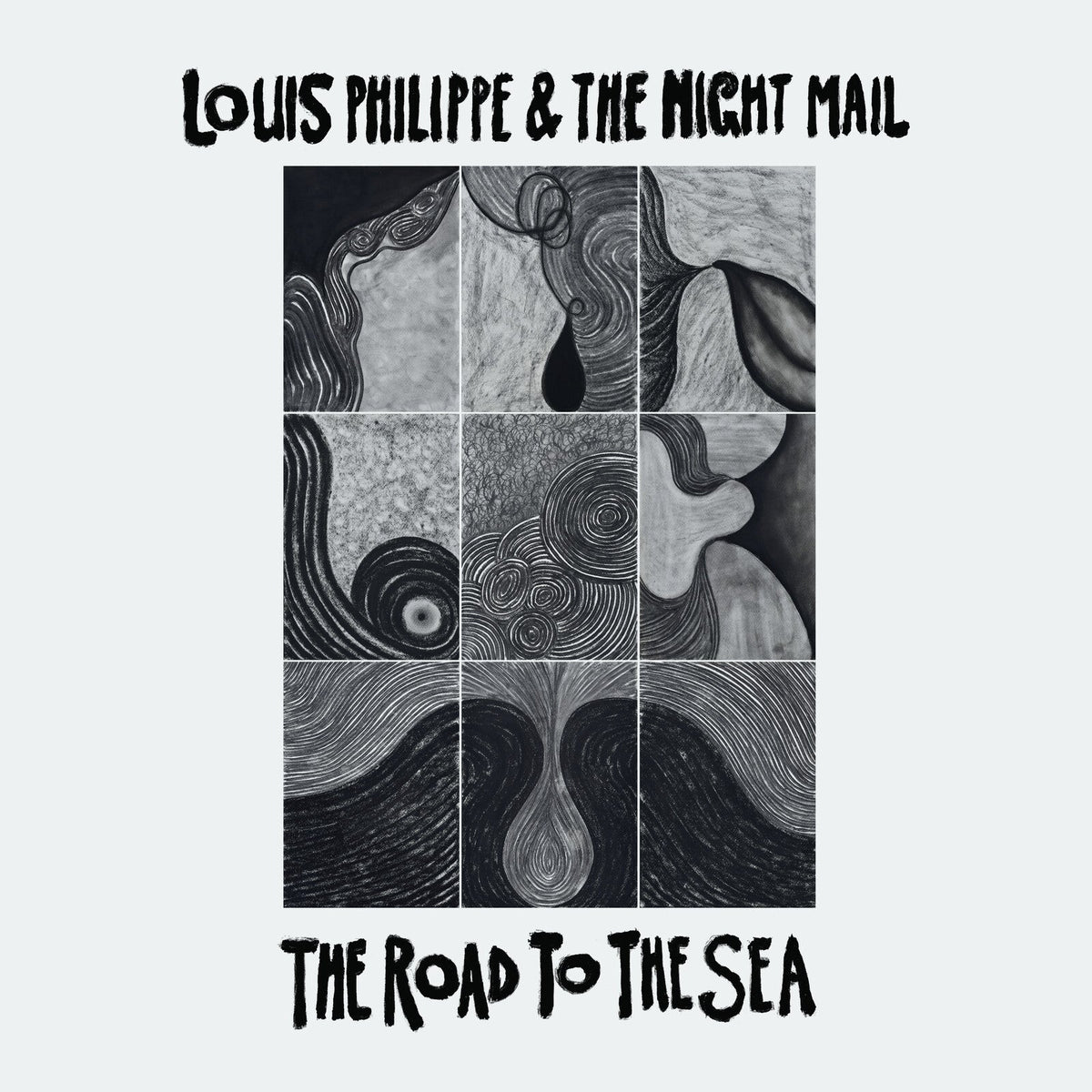 CD cover for "The Road To The Sea" by Louis Philippe & The Night Mail.
