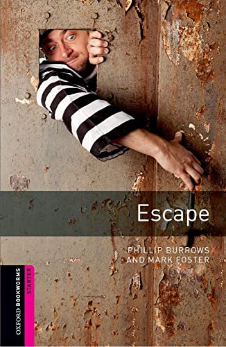 Book cover: man reaching through a hole in a rusty metal wall.