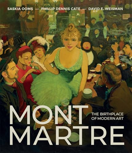 Book cover featuring a painting of a woman in a green dress, āMontmartreā.
