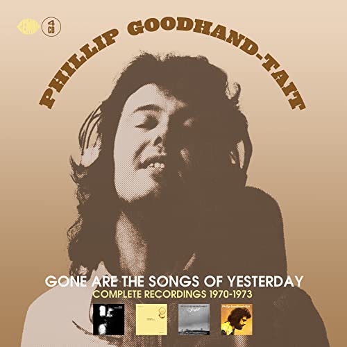 Album cover featuring a sepia-toned portrait of Phillip Goodhand-Tait with four small album thumbnails.