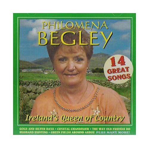 CD cover featuring Philomena Begley, Ireland’s Queen of Country music.