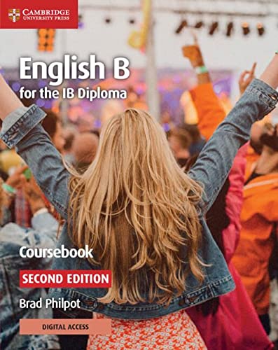 Textbook cover showing a person with long blonde hair facing a crowd at concert.
