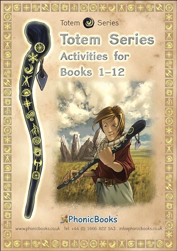 Book cover depicting a young person with a decorated totem pole.