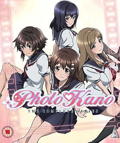 Blu-ray cover featuring four anime girls in school uniforms.