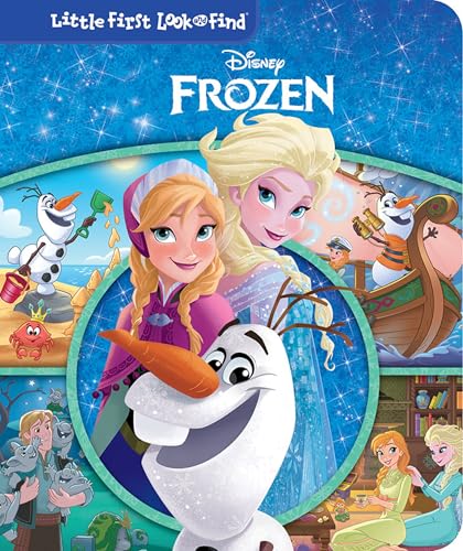 Disney Frozen book cover featuring Anna, Elsa, Olaf, and Kristoff.