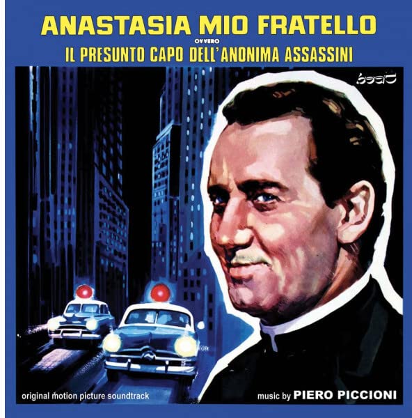 CD cover for "Anastasia Mio Fratello" featuring a man and cars.