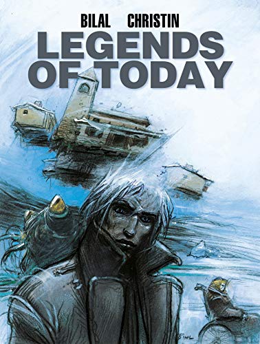 Comic book cover: "Bilal: Legends of Today" with a distressed figure.