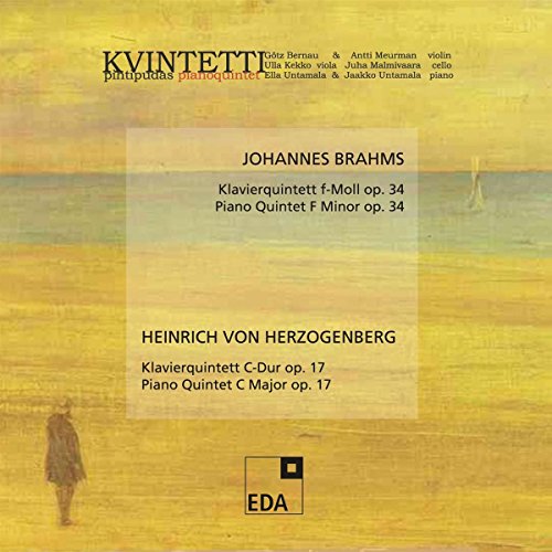 CD cover for Pihtipudas Kvintetti performing Brahms and Von Herzogenberg.