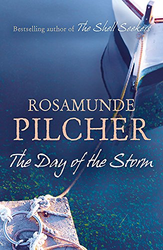 Book cover: “The Day of the Storm” with a boat and rope detail.