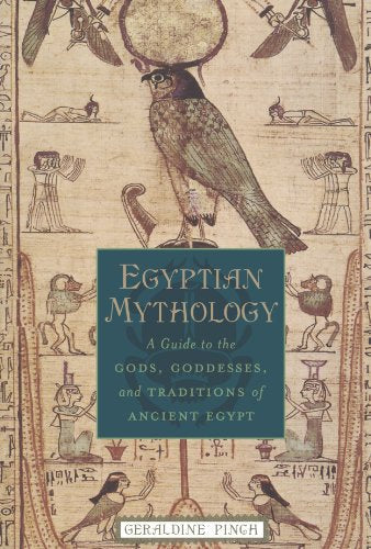 Book cover featuring ancient Egyptian imagery of gods and hieroglyphs.