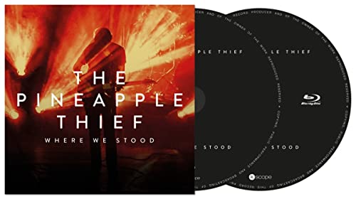 CD case for "The Pineapple Thief - Where We Stood" album.