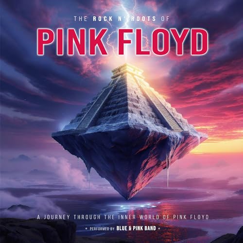 Album cover featuring a floating pyramid against a stormy, colorful sky.