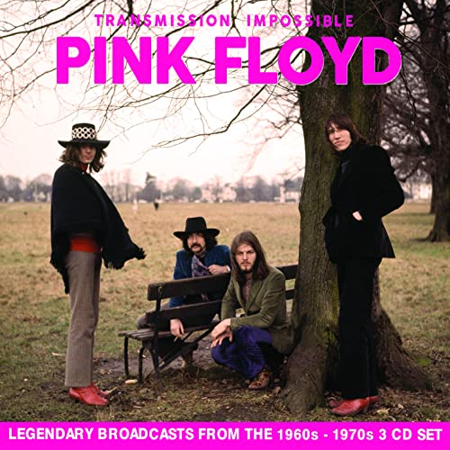 Pink Floyd "Transmission Impossible" CD cover with band members in a park.