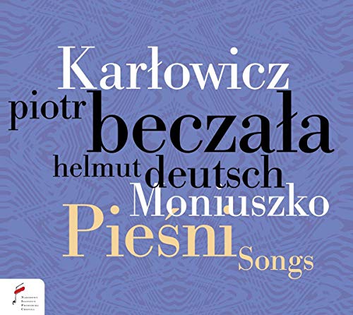 "CD cover with blue background, varied text sizes and colors, and a small white logo."