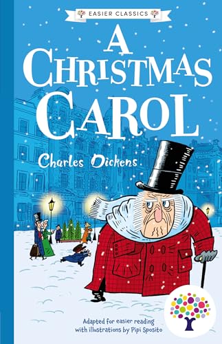 Book with classic Charles Dickens story, simple text, and likely a festive cover illustration.
