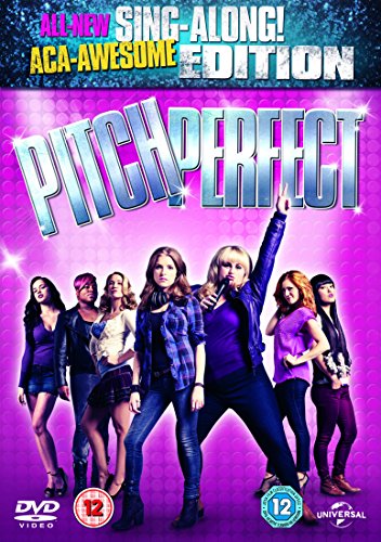 DVD cover for "Pitch Perfect" featuring a group of young women.