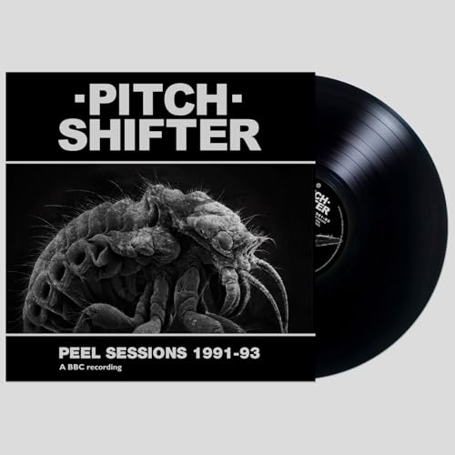 Pitchshifter vinyl record with insect image on the album cover.