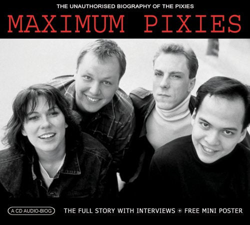 CD cover featuring black and white portrait of The Pixies band members.