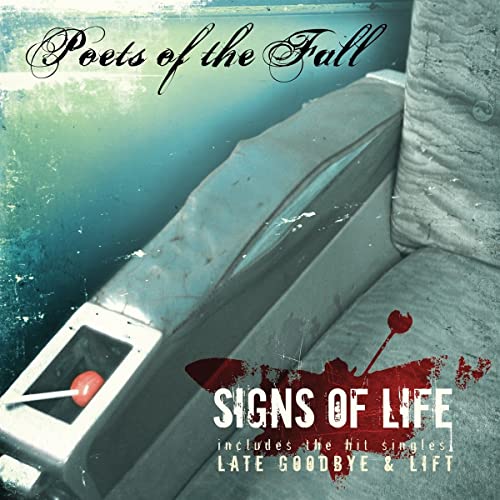 Album cover for Poets of the Fall’s “Signs of Life” with abstract imagery.