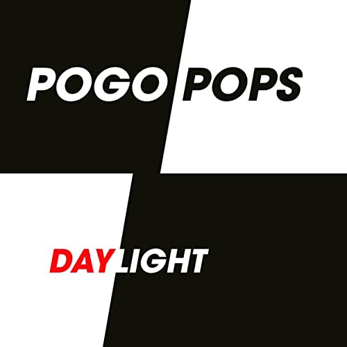 Black and white album cover with red “Daylight” text.