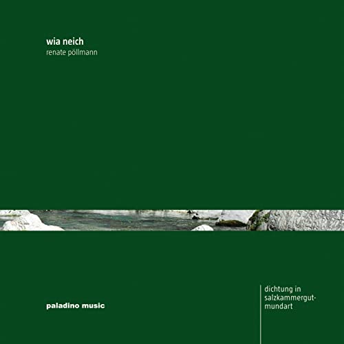 CD cover: green background, mountain and stream landscape, text details.