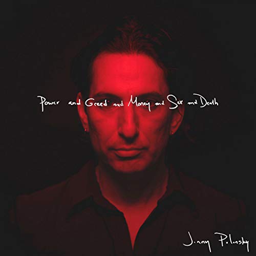 Jonny Polonsky album cover on vinyl record; likely colorful, illustrative artwork.