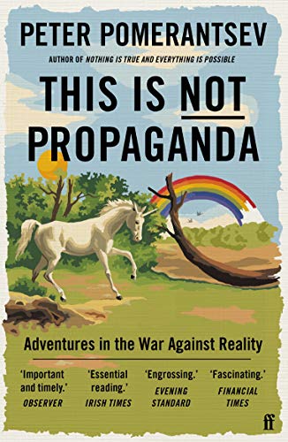 Book cover: "This Is Not Propaganda" with a unicorn and rainbow illustration.