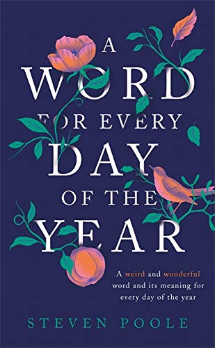 Book cover with floral design, title “A Word for Every Day.”