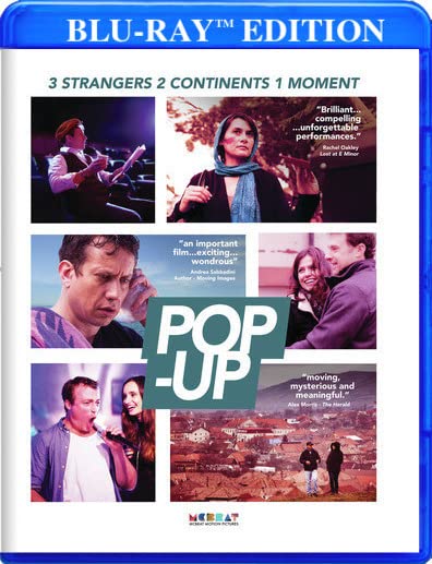 Blu-ray cover for “Pop-Up” featuring a collage of film stills.