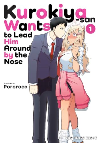 Manga cover: man in suit, blonde woman playfully gestures with a finger.