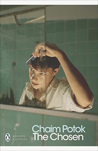 Book cover showing a young man combing his hair in a mirror.