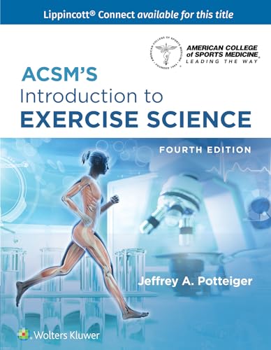 Textbook cover for "ACSM's Introduction to Exercise Science," fourth edition.