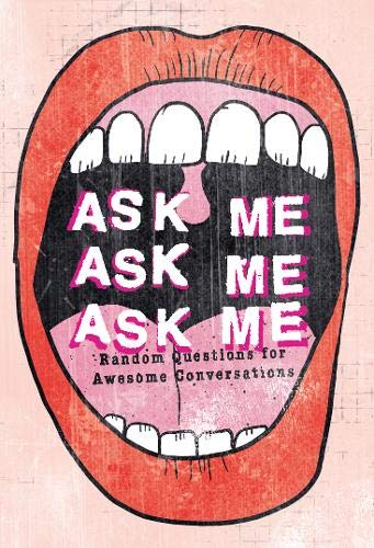 Open mouth illustration with stacked pink and white "ASK ME" text.