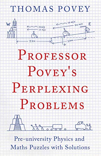 Book cover with title text over a grid background featuring hand-drawn physics diagrams.