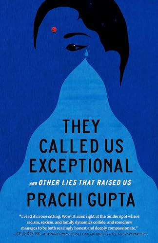 Book cover: blue background, silhouette of a face with a single tear.