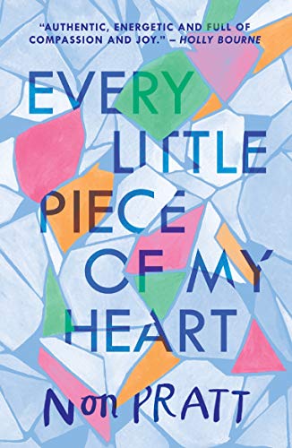 Book cover with fractured, colorful shapes and bold title text.