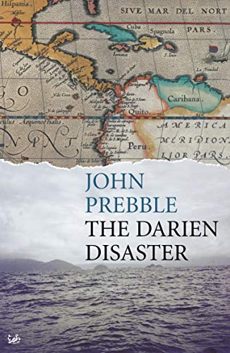 Book cover: historical map background with title “The Darien Disaster.”