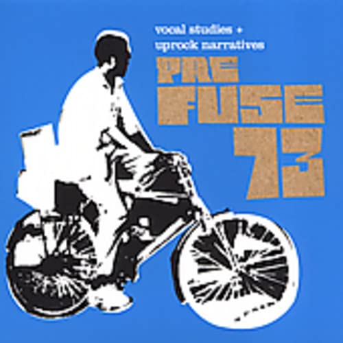 CD cover: silhouette of a man on a motorcycle, bold text.