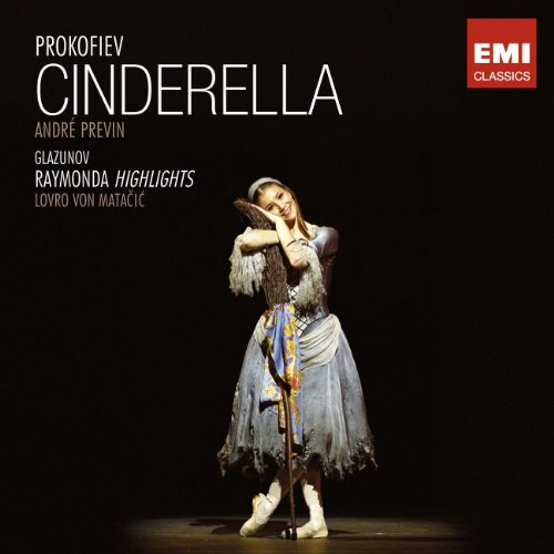 CD cover for Prokofiev’s Cinderella, featuring a ballerina in costume.